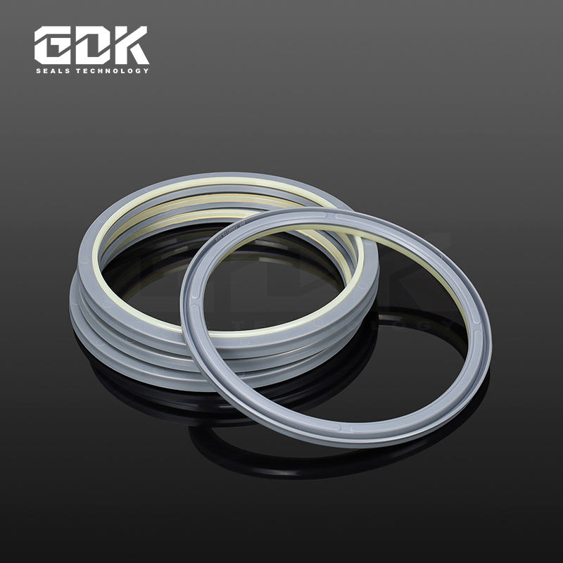 Grey Rubber Seal HBY Hydraulic Rod Seal for Excavator Parts